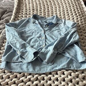 J. Crew Sky Blue Button-Up Shirt